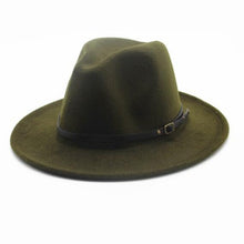 Load image into Gallery viewer, Wool Fedora Hat