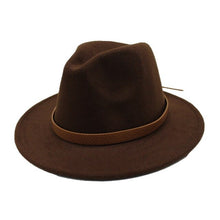 Load image into Gallery viewer, Winter Sun Hat Women  Fedora Hat