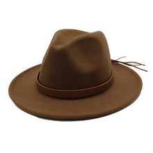 Load image into Gallery viewer, Winter Sun Hat Women  Fedora Hat